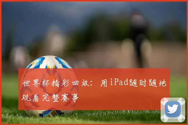 世界杯精彩回放:用iPad随时随地观看完整赛事