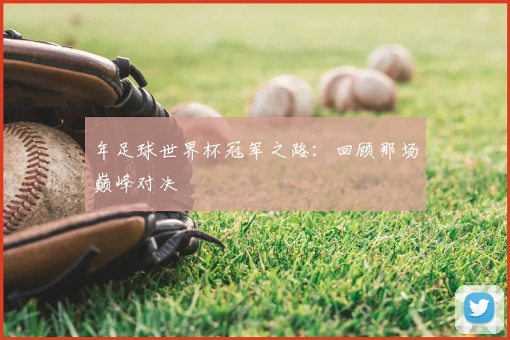 年足球世界杯冠军之路：回顾那场巅峰对决